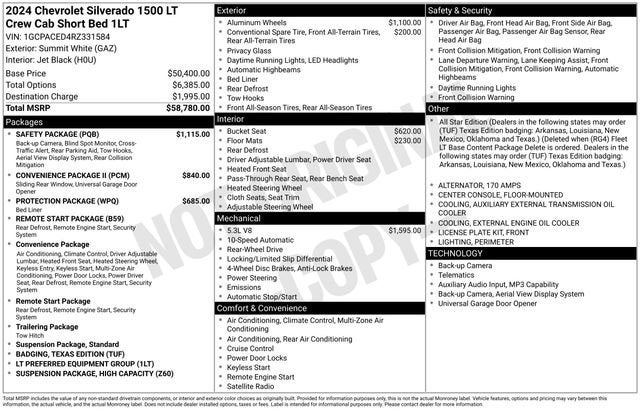 2024 Chevrolet Silverado 1500 LT