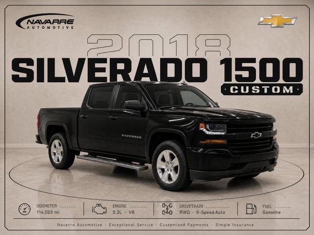2018 Chevrolet Silverado 1500 Custom