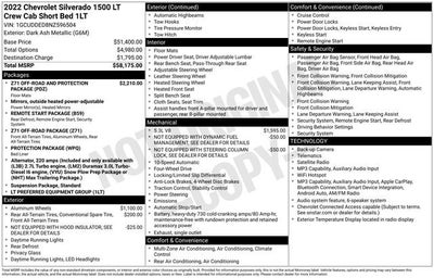 2022 Chevrolet Silverado 1500 LT