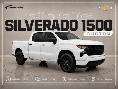 2026 Chevrolet Silverado 1500 Custom