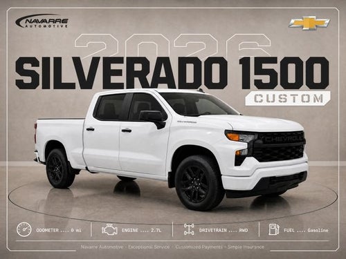 2026 Chevrolet Silverado 1500 Custom