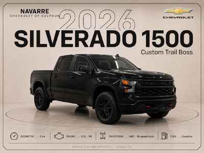 2026 Chevrolet Silverado 1500 Custom Trail Boss