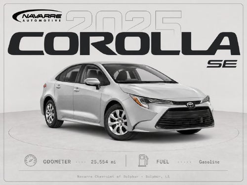 2025 Toyota Corolla SE
