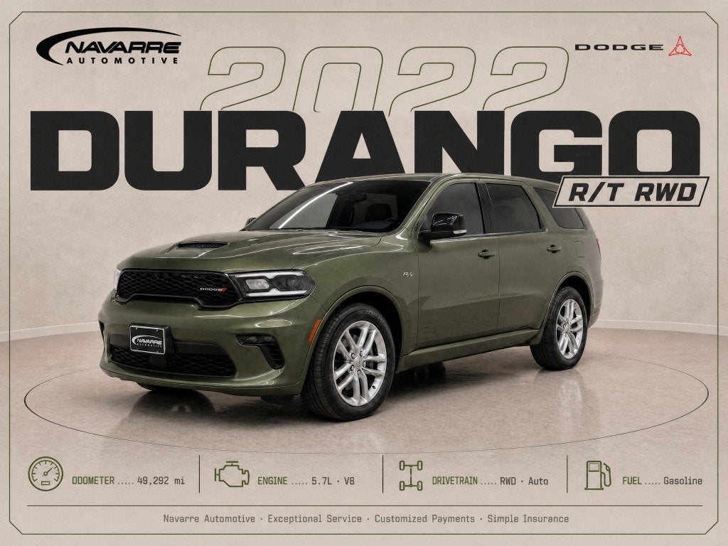 2022 Dodge Durango R/T RWD