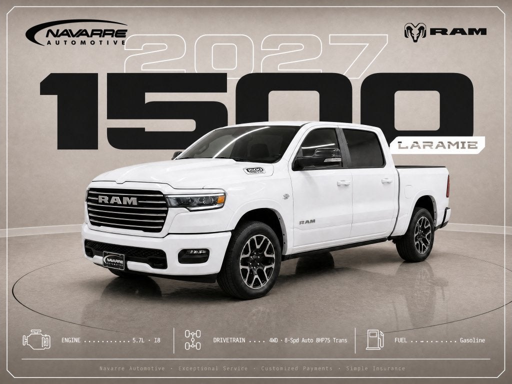 2027 RAM Ram 1500 RAM 1500 LARAMIE CREW CAB 4X4 5'7' BOX