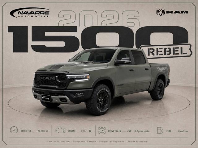 2026 RAM 1500 Rebel Crew Cab 4x4 5'7' Box