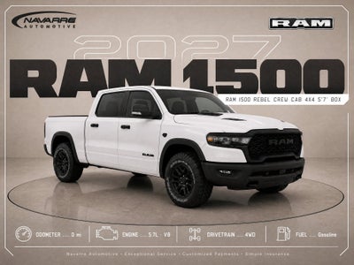 2027 RAM Ram 1500 RAM 1500 REBEL CREW CAB 4X4 5'7' BOX