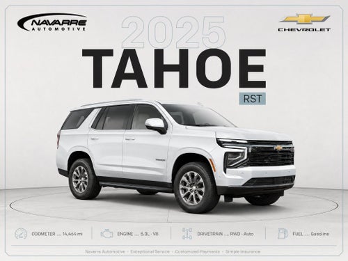2025 Chevrolet Tahoe 2WD RST