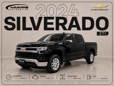 2024 Chevrolet Silverado 1500 4WD Crew Cab Short Bed LT