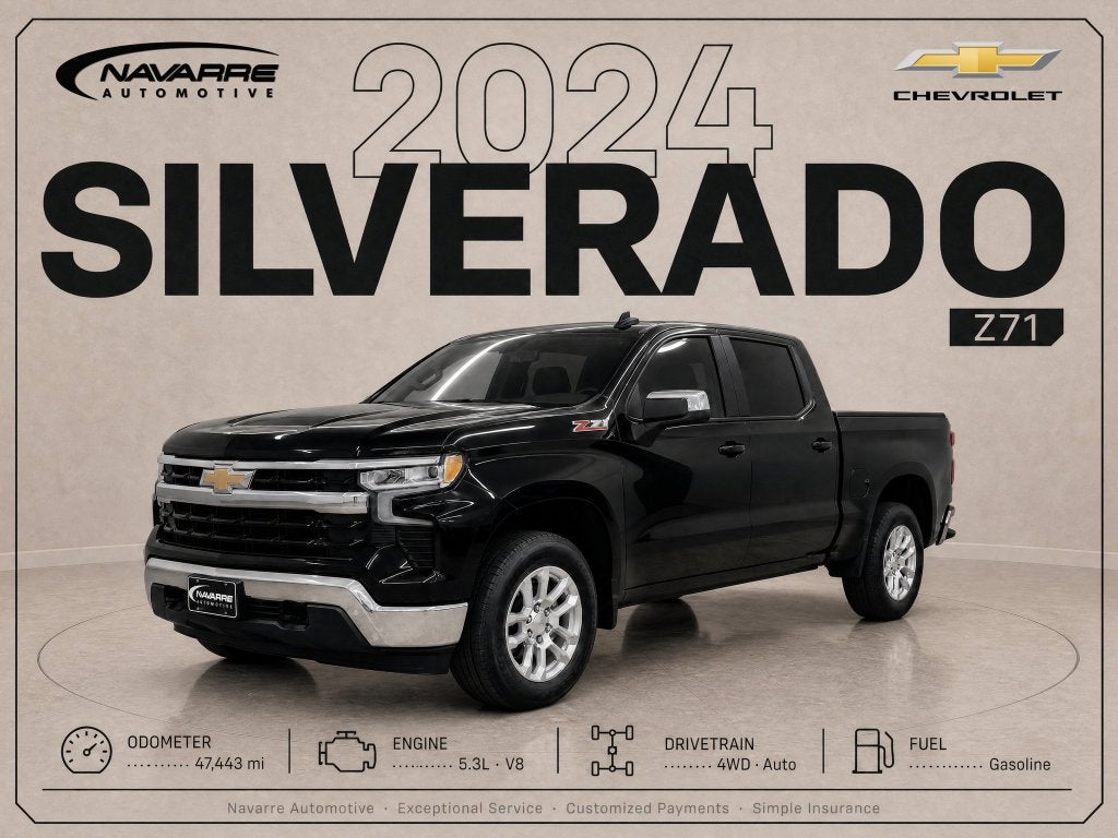2024 Chevrolet Silverado 1500 4WD Crew Cab Short Bed LT