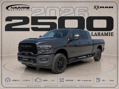 2026 RAM 2500 Laramie Mega Cab 4x4 6'4' Box