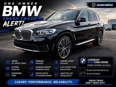 2022 BMW X3 sDrive30i