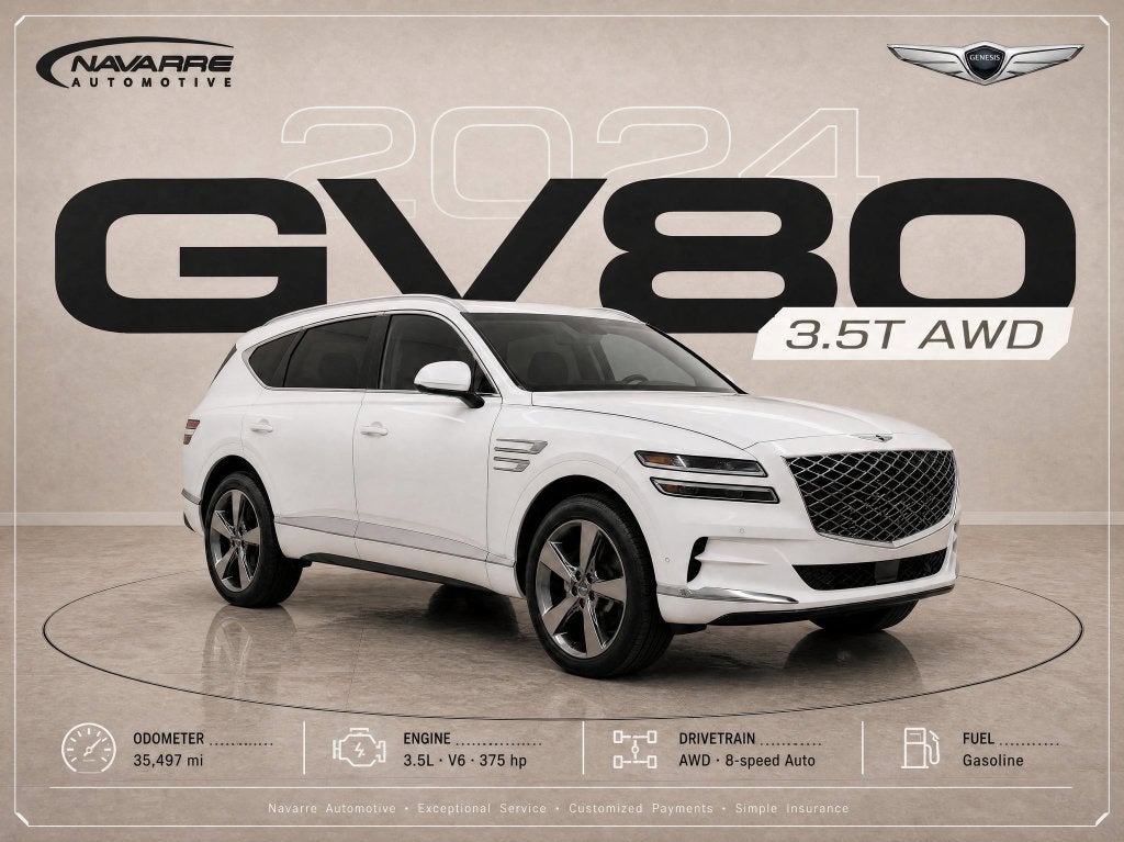 2024 Genesis GV80 3.5T AWD