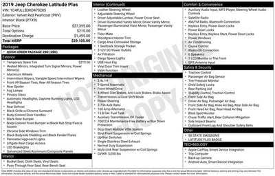 2019 Jeep Cherokee Latitude Plus