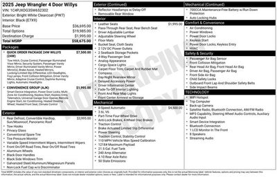 2025 Jeep Wrangler Willys