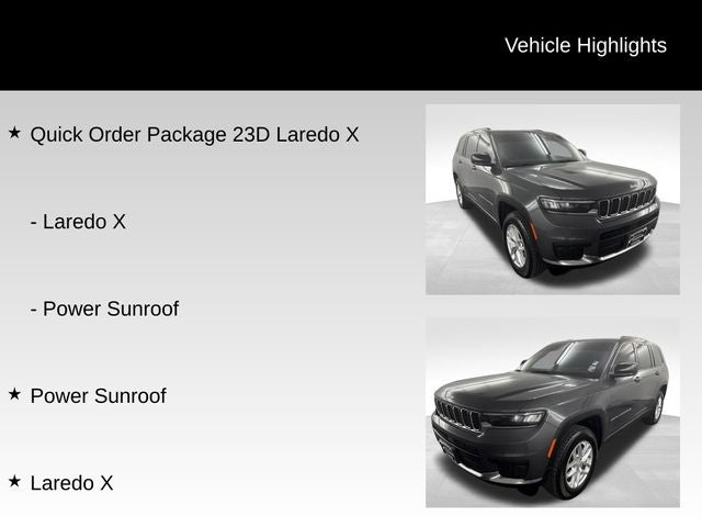 2025 Jeep Grand Cherokee L Laredo
