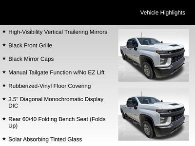 2020 Chevrolet Silverado 2500HD Work Truck