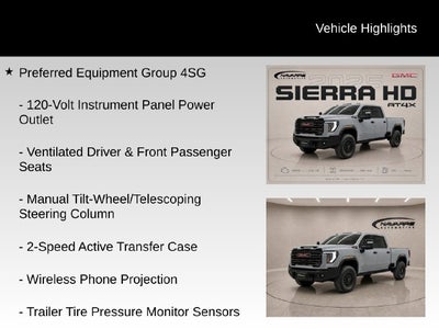 2025 GMC Sierra 2500HD AT4X