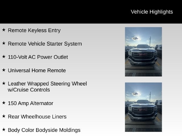 2016 GMC Sierra 1500 SLE