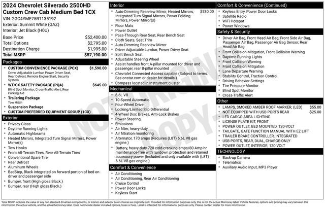 2024 Chevrolet Silverado 2500HD Custom