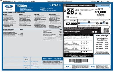 2015 Ford Fusion Titanium