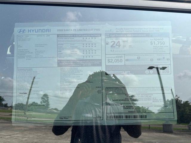 2026 Hyundai Santa Fe Limited FWD