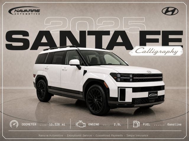 2025 Hyundai Santa Fe Calligraphy