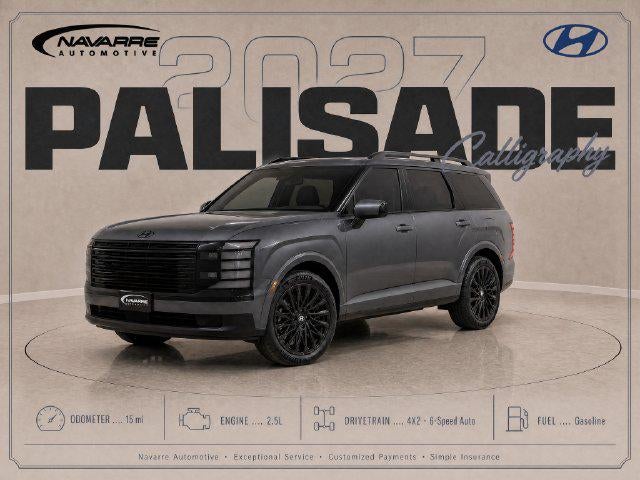 2027 Hyundai Palisade Hybrid Calligraphy Black Ink
