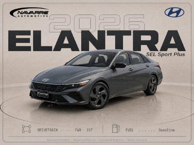 2026 Hyundai Elantra SEL Sport Plus