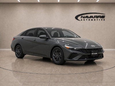 2026 Hyundai Elantra Hybrid Blue