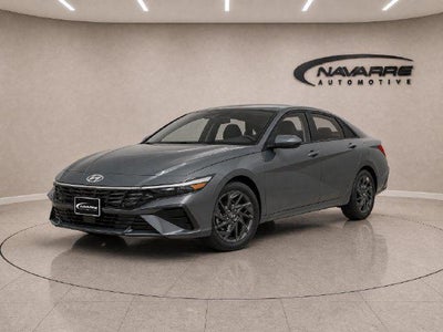 2026 Hyundai Elantra Hybrid Blue