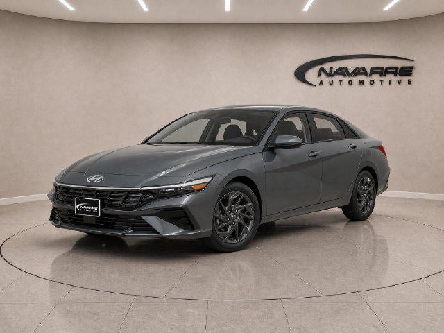 2026 Hyundai Elantra Hybrid Blue