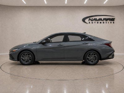2026 Hyundai Elantra Hybrid Blue