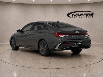 2026 Hyundai Elantra Hybrid Blue
