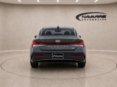 2026 Hyundai Elantra Hybrid Blue