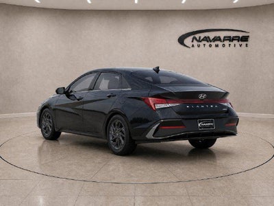 2026 Hyundai Elantra Hybrid Blue