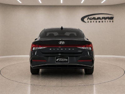 2026 Hyundai Elantra Hybrid Blue
