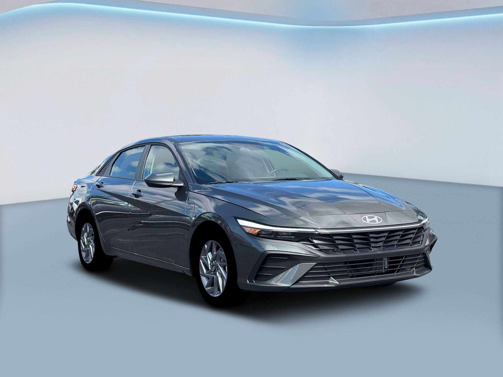 2026 Hyundai Elantra Hybrid Blue