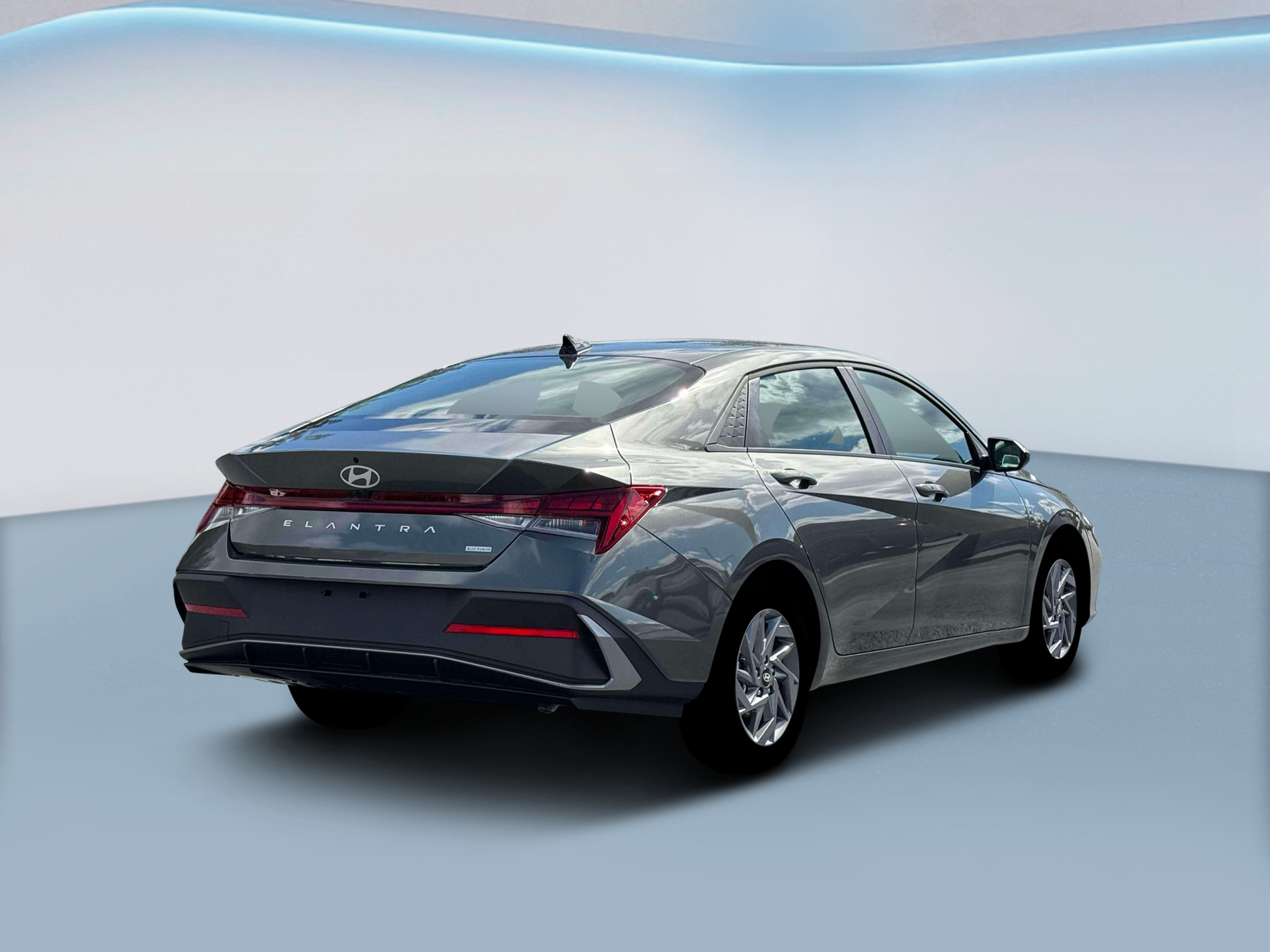 2026 Hyundai Elantra Hybrid Blue