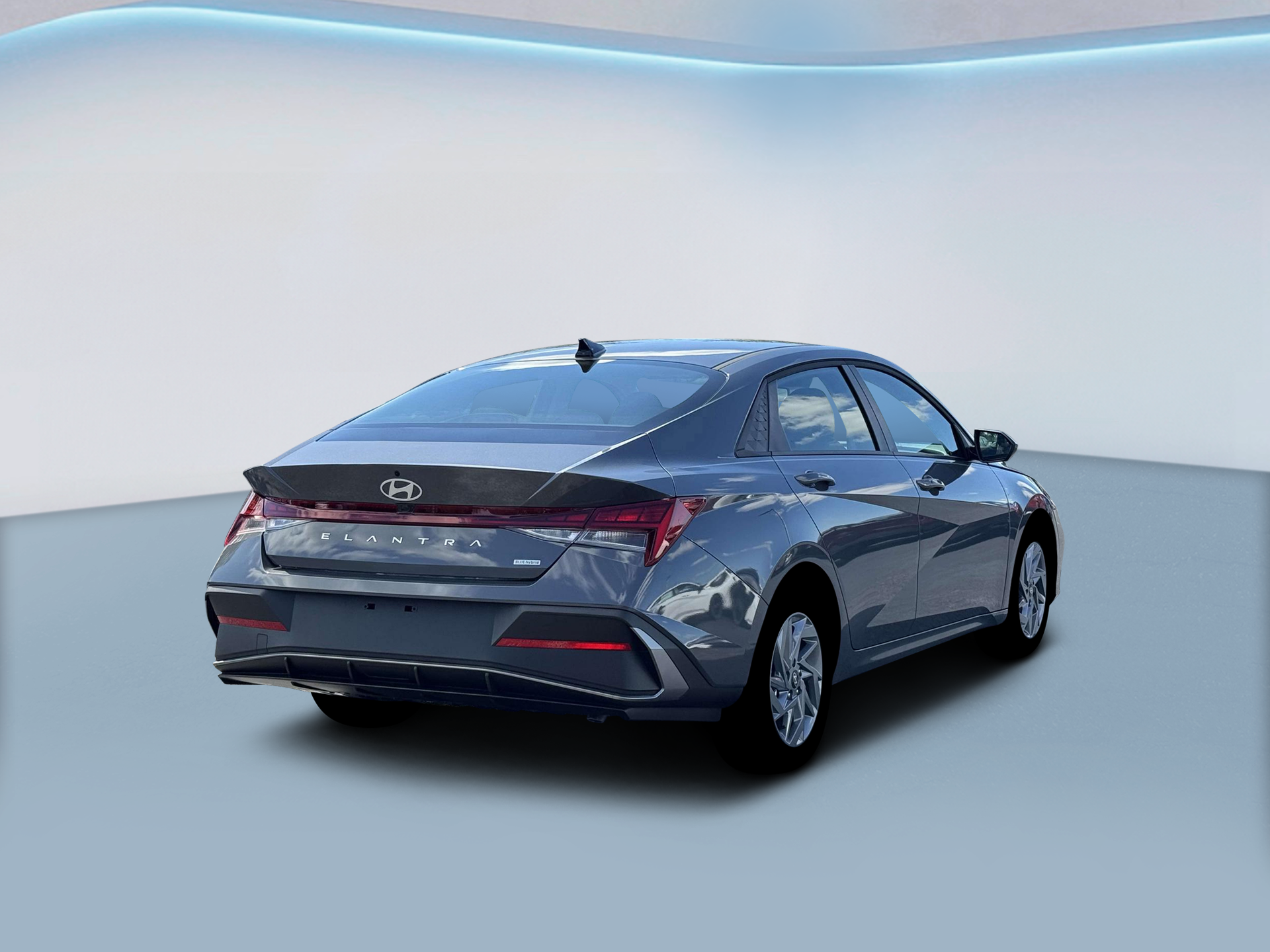 2026 Hyundai Elantra Hybrid Blue
