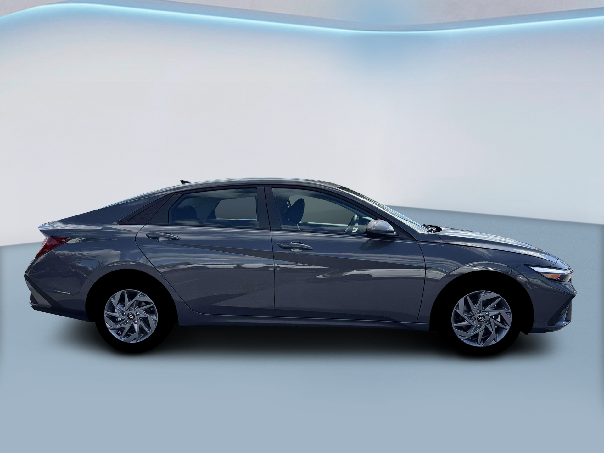 2026 Hyundai Elantra Hybrid Blue