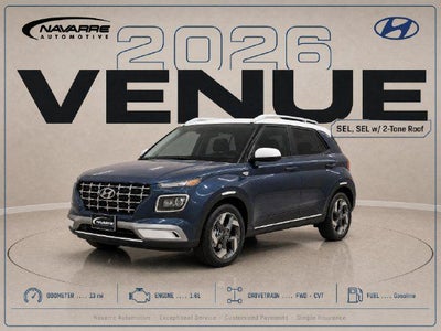 2026 Hyundai Venue SEL w/Two-Tone Roof