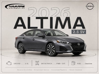 2026 Nissan Altima 2.5 SV
