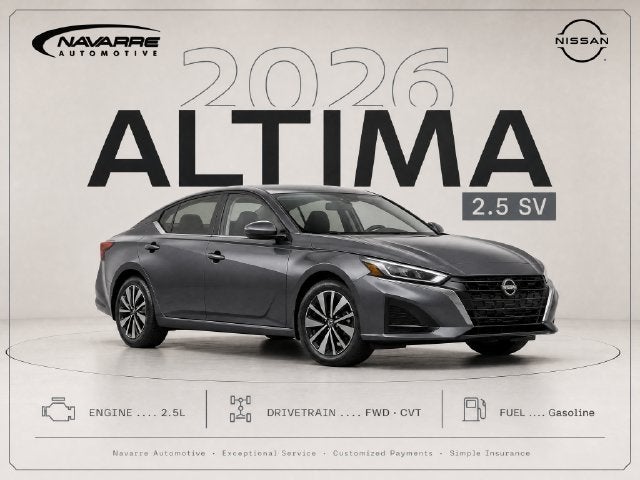 2026 Nissan Altima 2.5 SV
