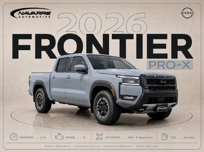 2026 Nissan Frontier PRO-X