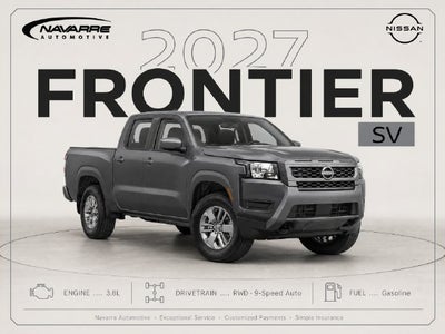 2027 Nissan Frontier SV