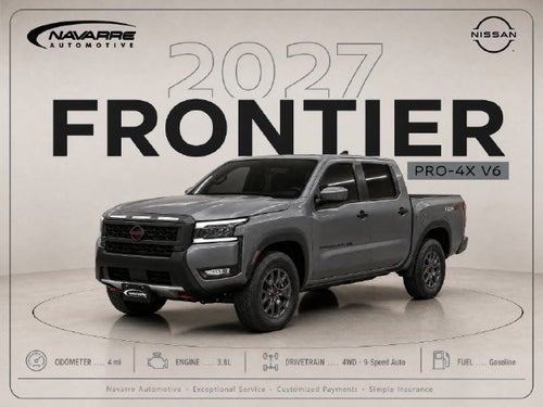 2027 Nissan Frontier PRO-4X