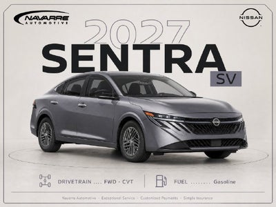 2027 Nissan Sentra SV