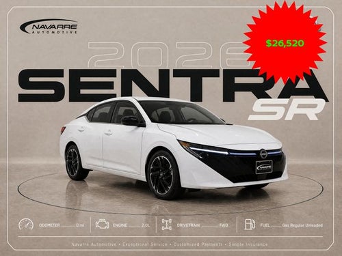 2026 Nissan Sentra SR