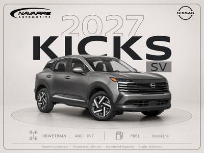 2027 Nissan Kicks SV